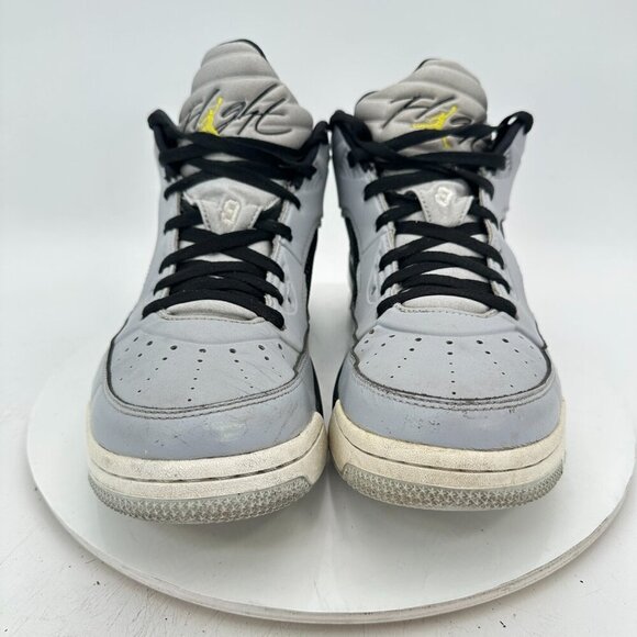 Nike Air Jordan Flight 9.5 High Top Men Size 11 654262 070 Gray Black Shoes - Picture 3 of 11